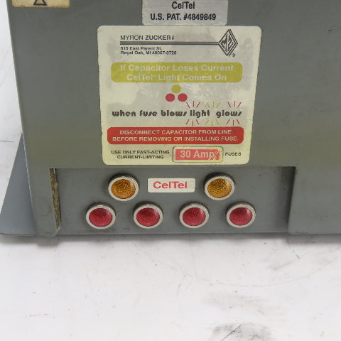 Myron Zucker KIM43030-3 Series Calmount Nema 12 Power Capacitor 3Ph 480V KVAR 30