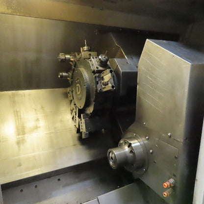 Hardinge GS-51 CNC Turning Center 3PH W/LNS Bar Feeder (Needs Sub Spindle Work)