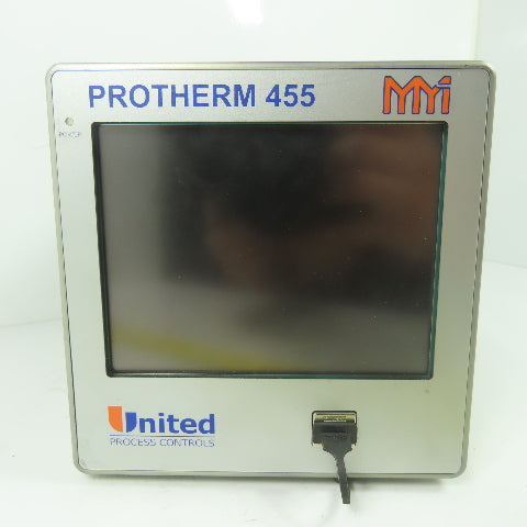 United Process Controls Protherm 455 Touch Screen Process Controller