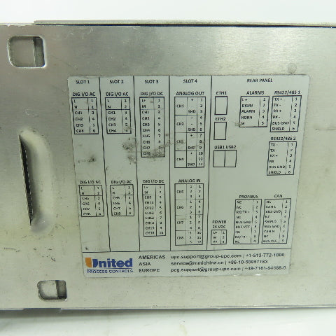 United Process Controls Protherm 455 Touch Screen Process Controller