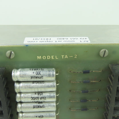 Titus TA-2 Analog Control Board