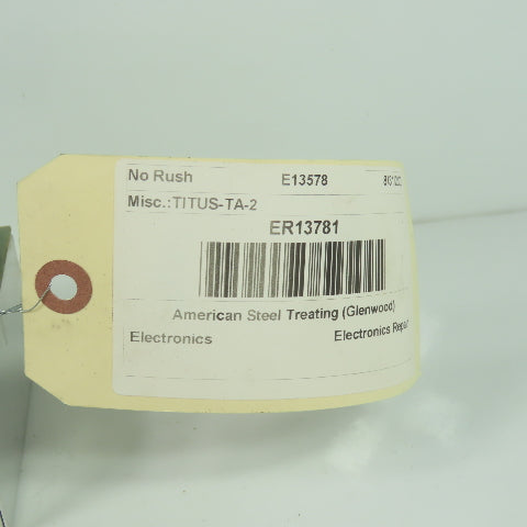 Titus TA-2 Analog Control Board