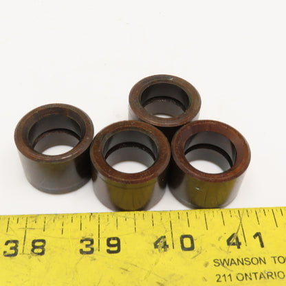 DME STB 0607 3/4" x 7/8" Bronze Plated Straight Bushing Set Of 4