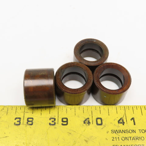 DME STB 0607 3/4" x 7/8" Bronze Plated Straight Bushing Set Of 4