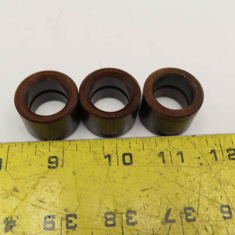 DME STB 0607 3/4" x 7/8" Bronze Plated Straight Bushing Set Of 3