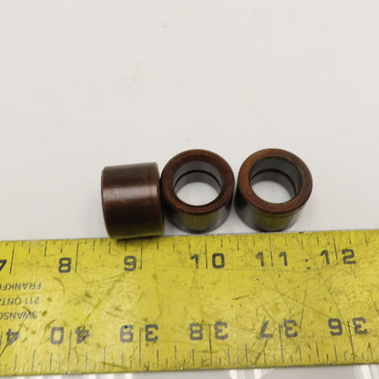 DME STB 0607 3/4" x 7/8" Bronze Plated Straight Bushing Set Of 3