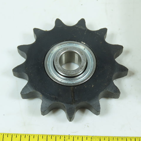 McMaster-Carr 60BB13H x .640 Ball Bearing Idler Sprocket #60-13 Teeth 5/8" Bore