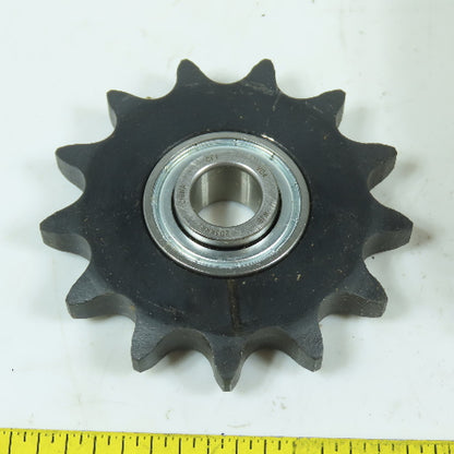 McMaster-Carr 60BB13H x .640 Ball Bearing Idler Sprocket #60-13 Teeth 5/8" Bore