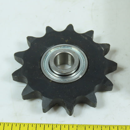 McMaster-Carr 60BB13H x .640 Ball Bearing Idler Sprocket #60-13 Teeth 5/8" Bore