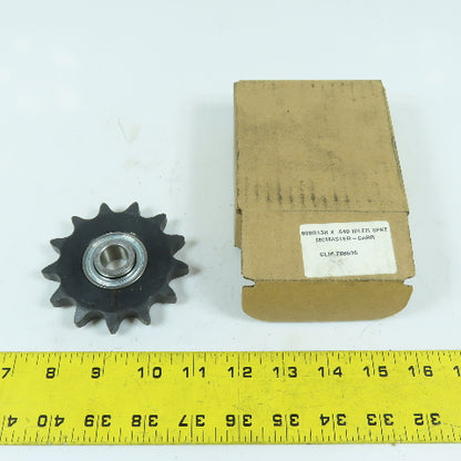 McMaster-Carr 60BB13H x .640 Ball Bearing Idler Sprocket #60-13 Teeth 5/8" Bore
