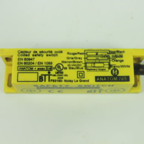 BTI ANATOM 78S Safety Switch Receiver 24VAC