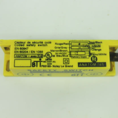 BTI ANATOM 78S Safety Switch Receiver 24VAC