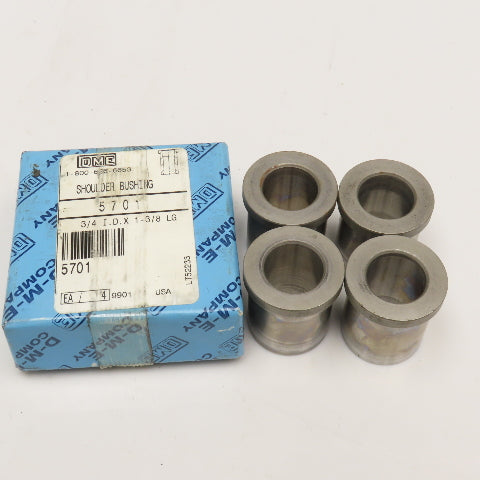 DME 5701 3/4" x 1-3/8" Shouldered Leader Pin Bushing Set Of 4