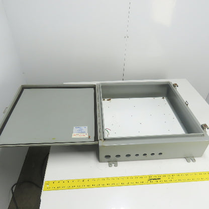 24" x 24" x 24" Electrical Enclosure W/ Backplate