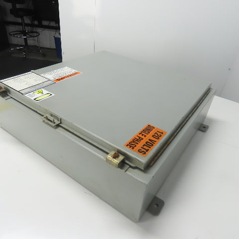 24" x 24" x 24" Electrical Enclosure W/ Backplate