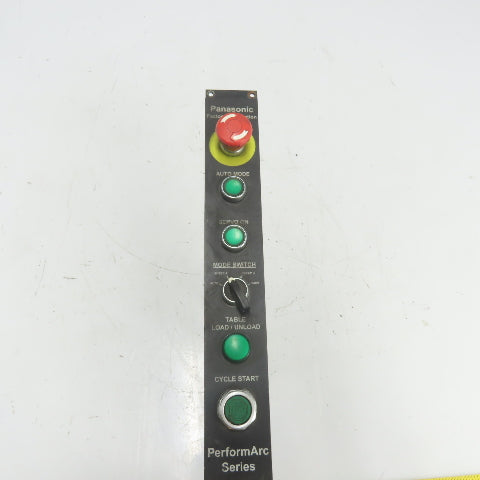 Panasonic PerformArc Series Robotic Welder Control Pushbutton Panel W/ E-stop