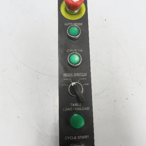 Panasonic PerformArc Series Robotic Welder Control Pushbutton Panel W/ E-stop