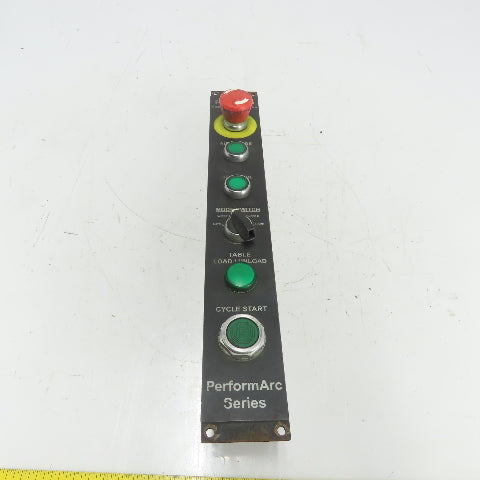 Panasonic PerformArc Series Robotic Welder Control Pushbutton Panel W/ E-stop
