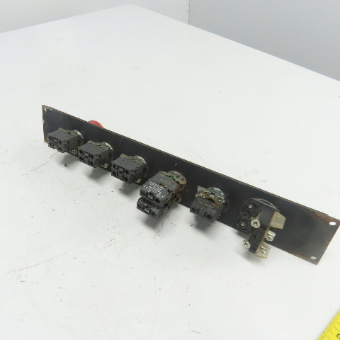 Panasonic PerformArc Series Robotic Welder Control Pushbutton Panel W/ E-stop