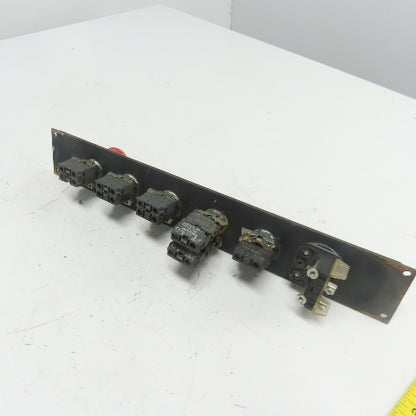 Panasonic PerformArc Series Robotic Welder Control Pushbutton Panel W/ E-stop