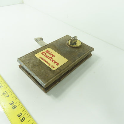 Wire Crafters Hinged Sliding Door Lock