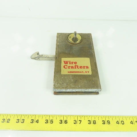 Wire Crafters Hinged Sliding Door Lock