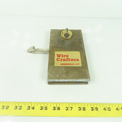 Wire Crafters Hinged Sliding Door Lock