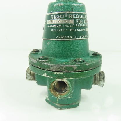 Rego AA1582EW Pneumatic Regulator 400PSIG 1/4" NPT