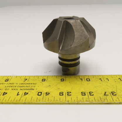 Metcut 2-3/4" Diam. 90° Counterbore 6 Flute Radial Drive Quick Change Cutter