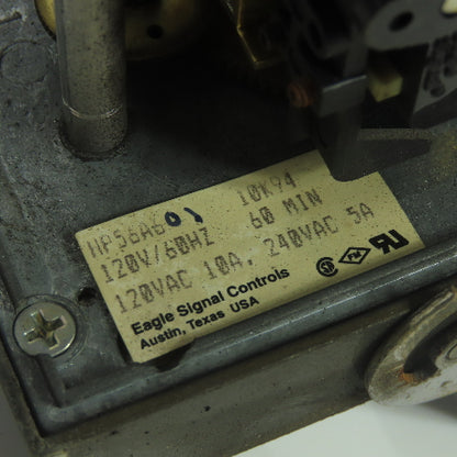 Eagle Signal HP56A601 120VAC Reset Timer 0-60 Min. Range
