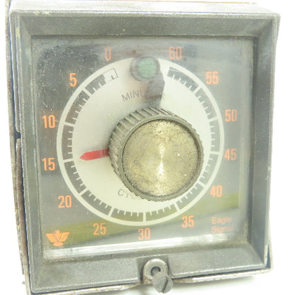Eagle Signal HP56A601 120VAC Reset Timer 0-60 Min. Range