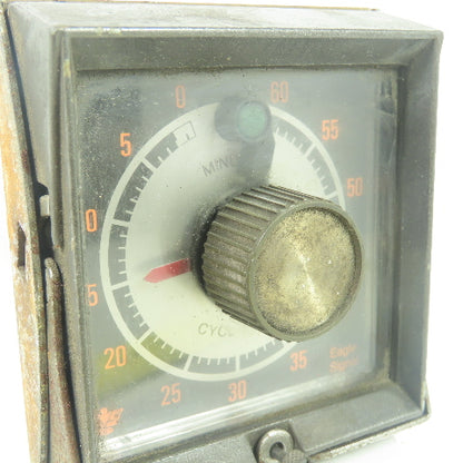 Eagle Signal HP56A601 120VAC Reset Timer 0-60 Min. Range