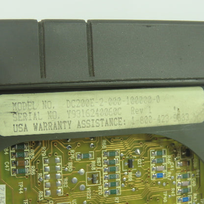 Honeywell DC200E-2-000-100000-0 Mini-Pro Digital Temperature Controller Rev 1