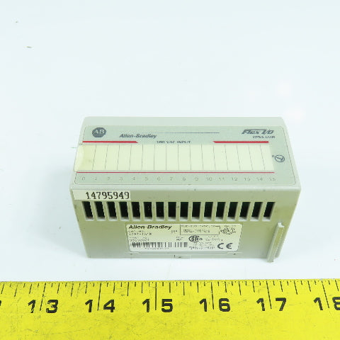 Allen Bradley 1794-IA16 Ser A Flex I/O 120VAC Input Module