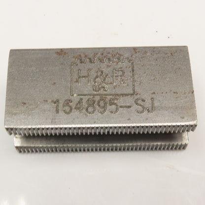 H&R Manf. 164895-SJ 2-1/2" x 1" x 1-1/4" Steel Serrated Lathe Chuck Jaw Lot/3