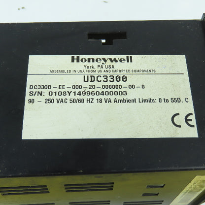 Honeywell DC330B-EE-000-20-0A00000-00-0 UDC3300 Temperature Controller Base Only
