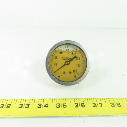 Engineer Abrasives 0-160PSI Pneumatic Air Pressure Guage