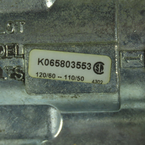 Parker Schrader Bellows K065803553 Solenoid Valve 110/120V 50/60Hz