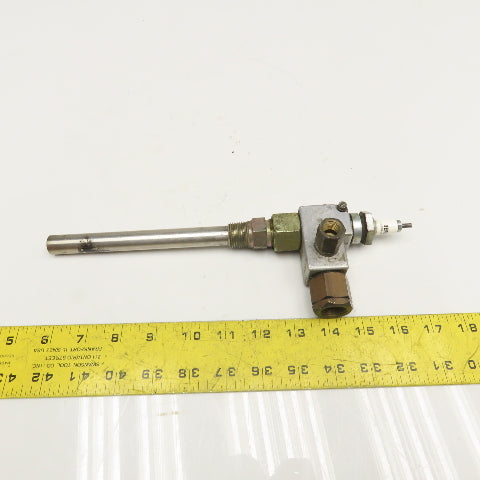 Krom Schroder ZMI 16T B200N 16mm Burner Natural Gas Pilot Assembly Beru ZE18-12