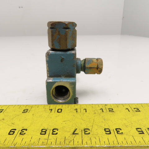 Krom Schroder ZMI 16T B200N 16mm Burner Natural Gas Pilot No Ignitor