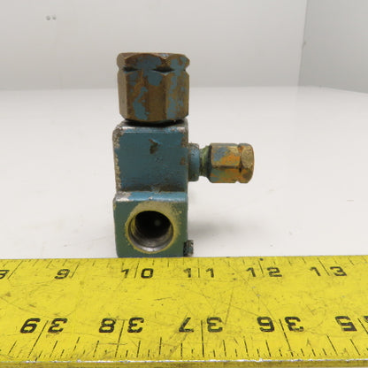 Krom Schroder ZMI 16T B200N 16mm Burner Natural Gas Pilot No Ignitor