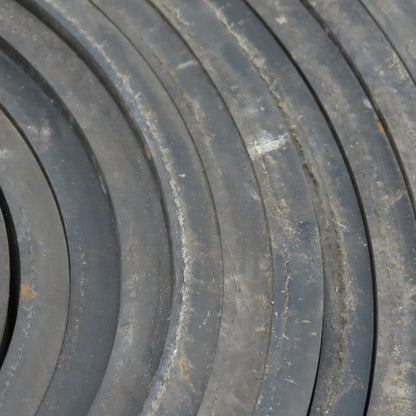 30' Long x 6" Wide Bucket Elevator Conveyor Rubber Belt W/ Holes 8" Centers