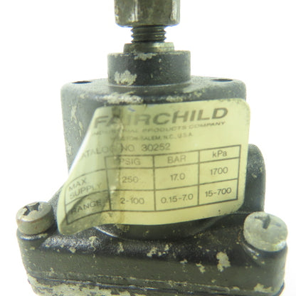 Fairchild 30252 Pneumatic Pressure Regulator 250PSIG 1/4" NPT