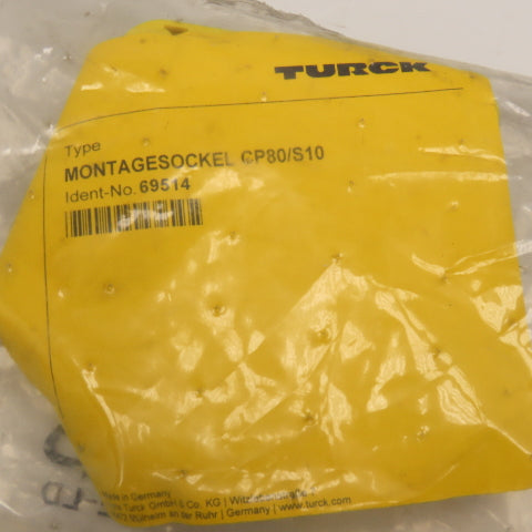 Turck 69514 CP80/S10 Inductive Proximity Sensor Mounting Terminal Box