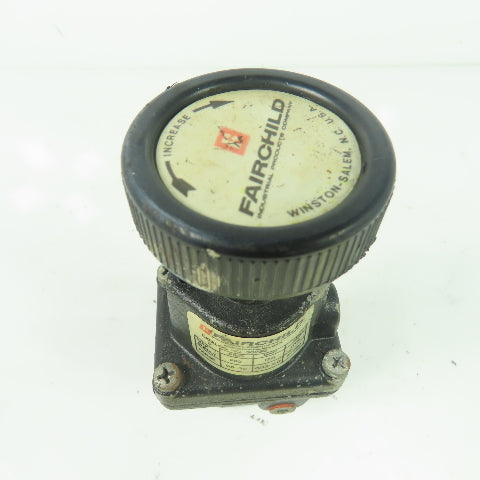 Fairchild 30232 Pneumatic Pressure Regulator 250PSIG 1/4" NPT
