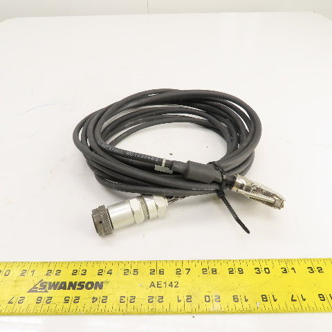 26' Long Cordset W/ Rectangular & Round Connectors
