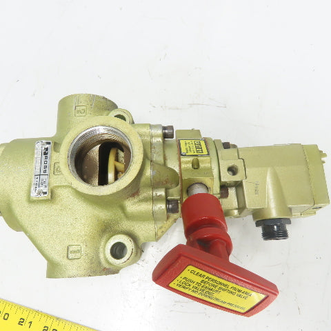 Ross 2773A8082 Pneumatic Lock Out Valve 1-10Bar 110/120V Coil