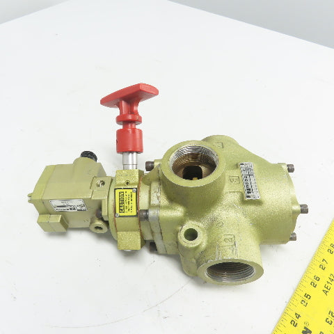Ross 2773A8082 Pneumatic Lock Out Valve 1-10Bar 110/120V Coil