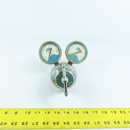 Purox CGA-540 R-206 Oxygen Regulator W/ Gauges