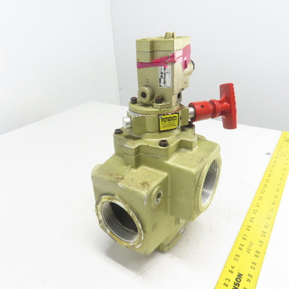Ross 2773A9082 Style 2-1/2" NPT Directional Control Poppet Valve 110/120V Coil